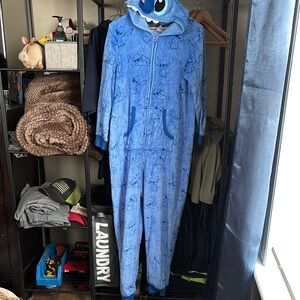 Blue Character Onesie Pajamas